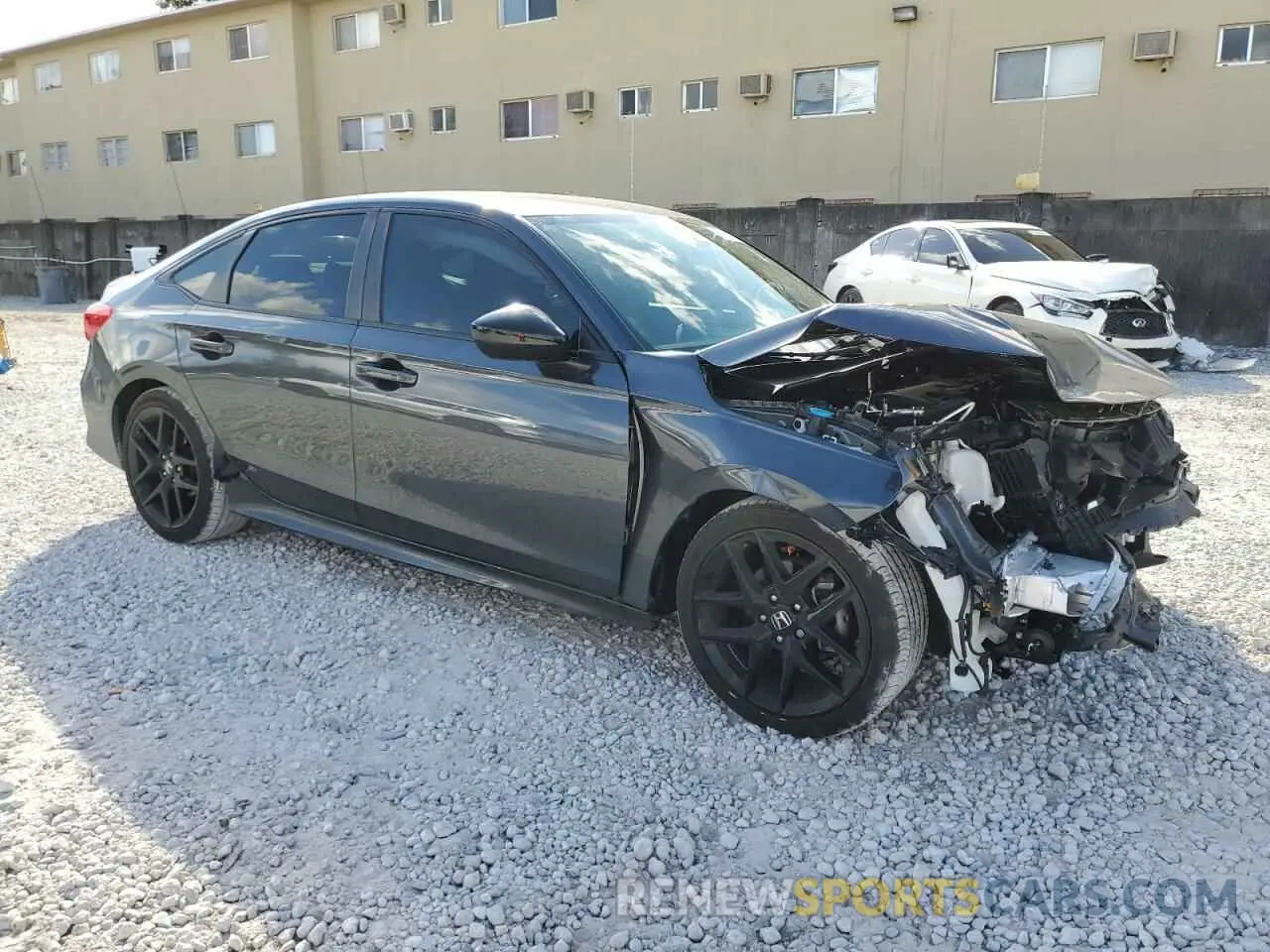 4 Photograph of a damaged car 2HGFE2F51RH547914 HONDA CIVIC 2024
