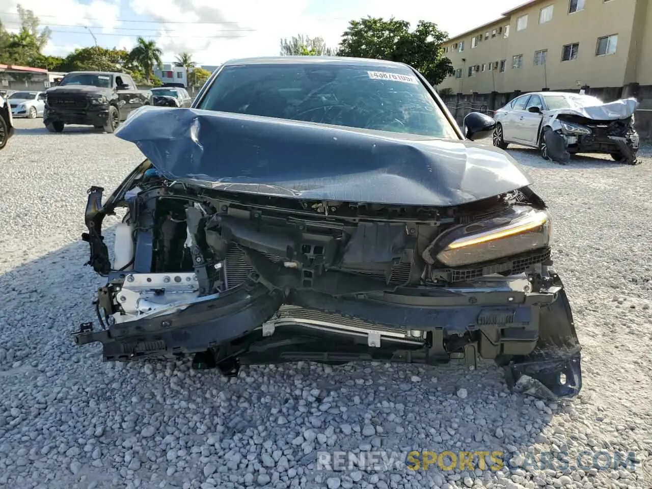 5 Photograph of a damaged car 2HGFE2F51RH547914 HONDA CIVIC 2024