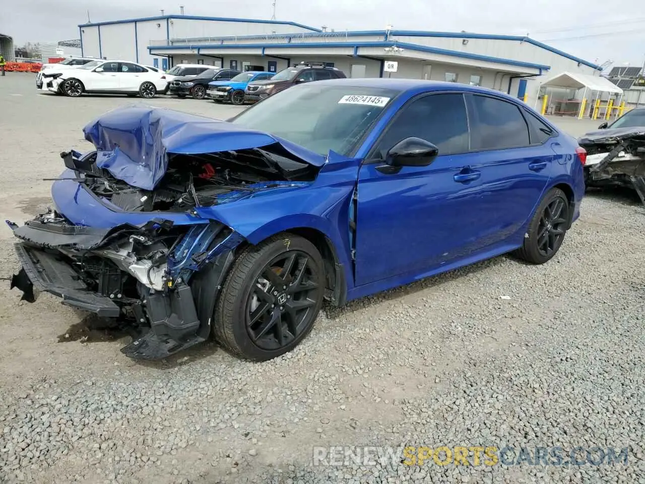1 Photograph of a damaged car 2HGFE2F51RH552093 HONDA CIVIC 2024