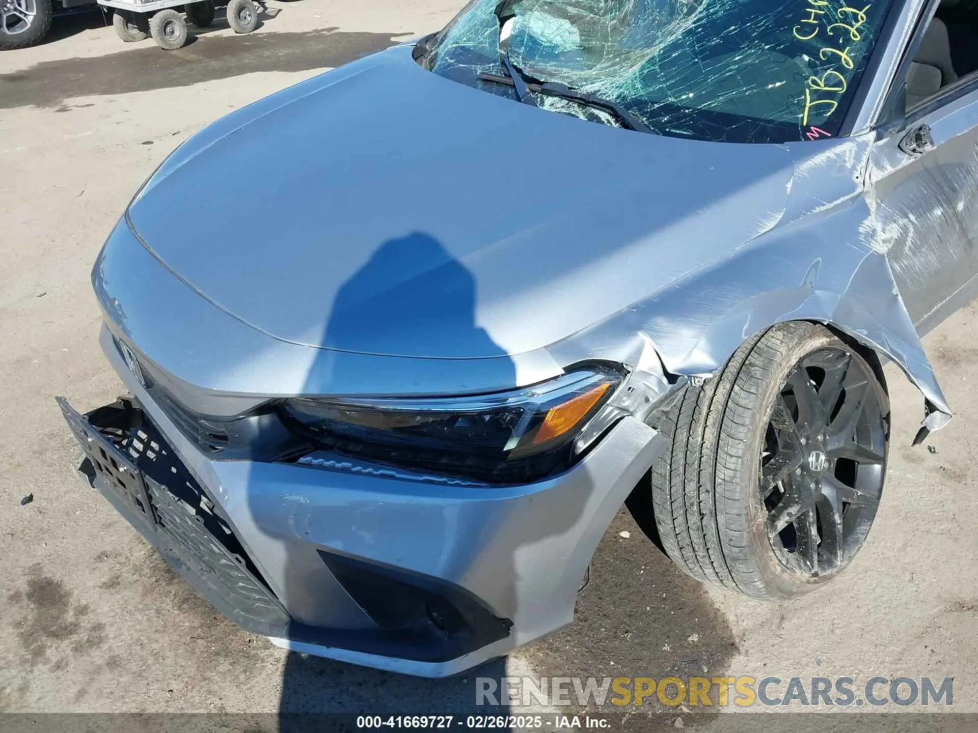 6 Photograph of a damaged car 2HGFE2F51RH562414 HONDA CIVIC 2024