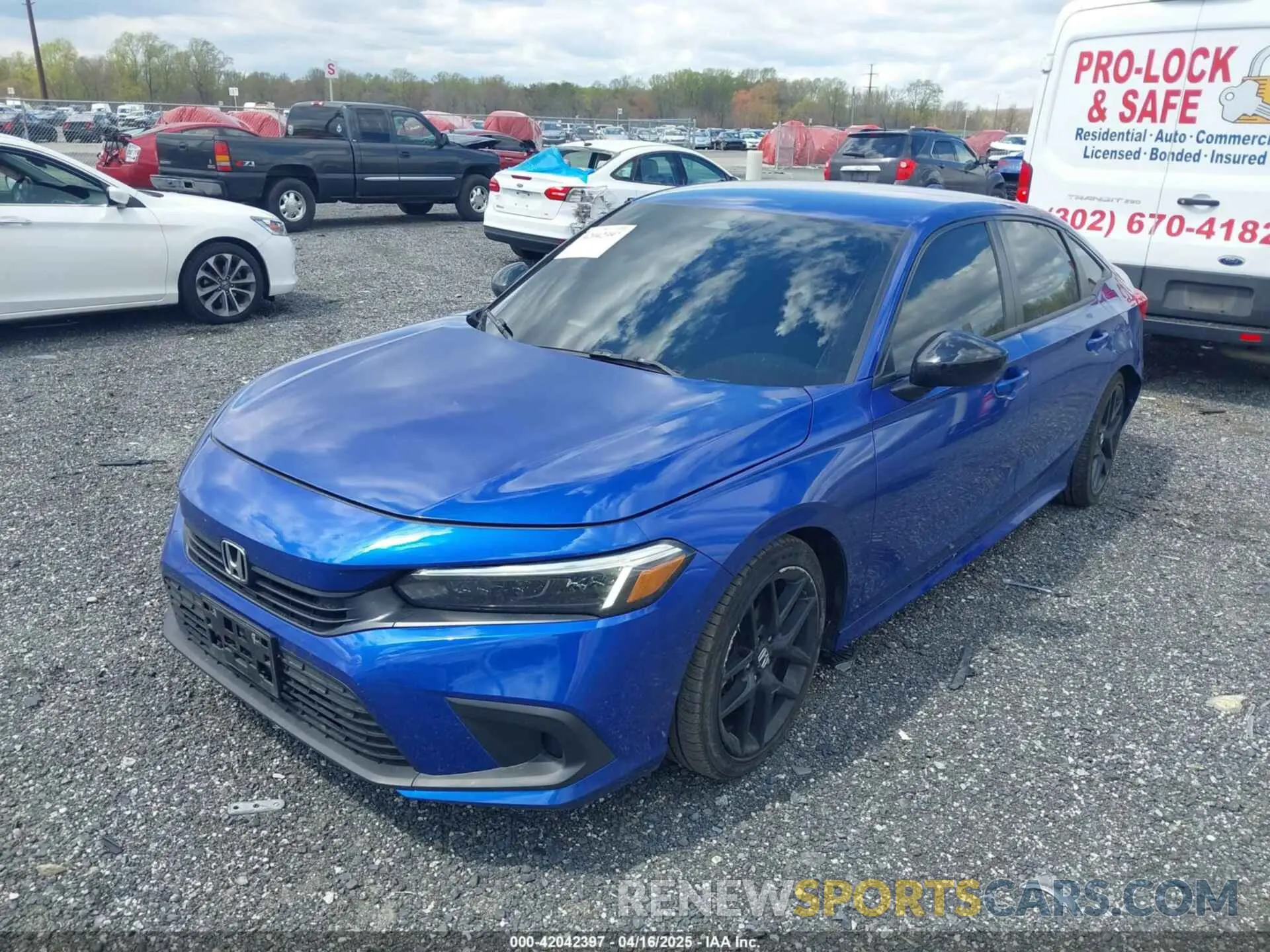 2 Photograph of a damaged car 2HGFE2F51RH573638 HONDA CIVIC 2024