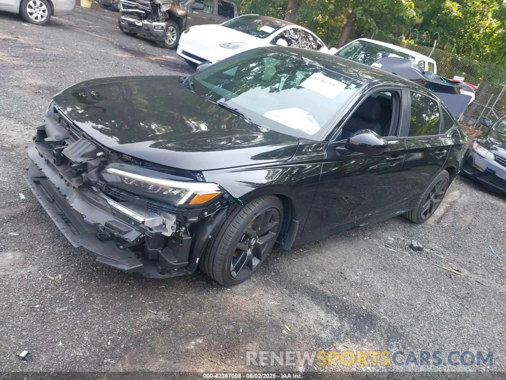 2 Photograph of a damaged car 2HGFE2F51RH586082 HONDA CIVIC 2024