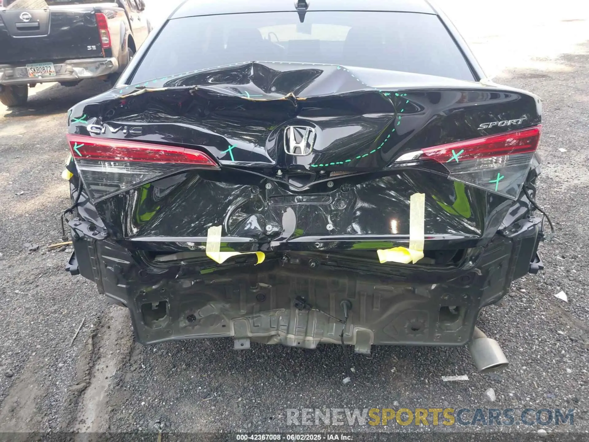 6 Photograph of a damaged car 2HGFE2F51RH586082 HONDA CIVIC 2024