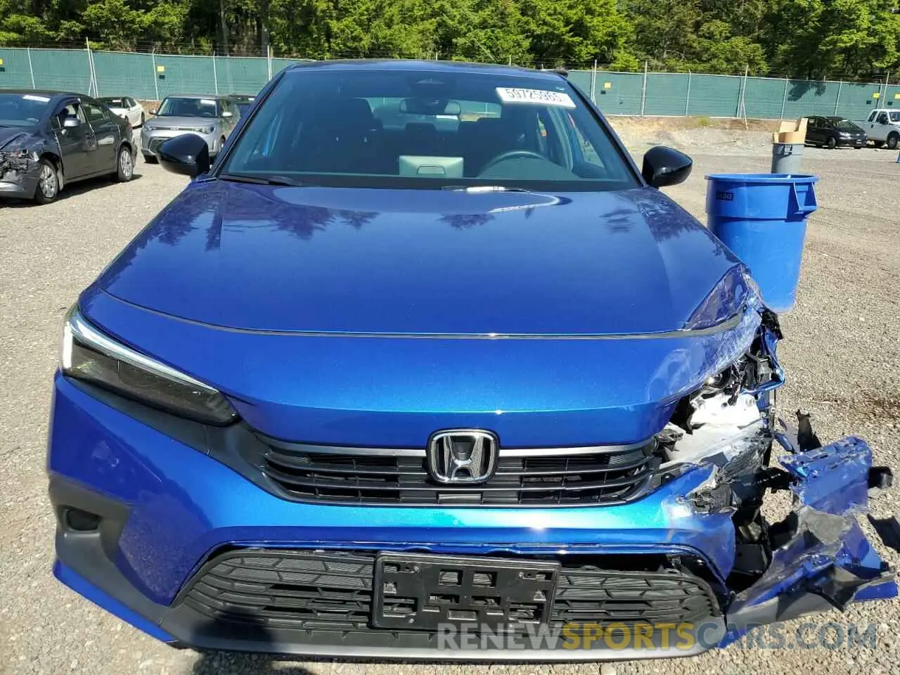 5 Photograph of a damaged car 2HGFE2F51RH587846 HONDA CIVIC 2024