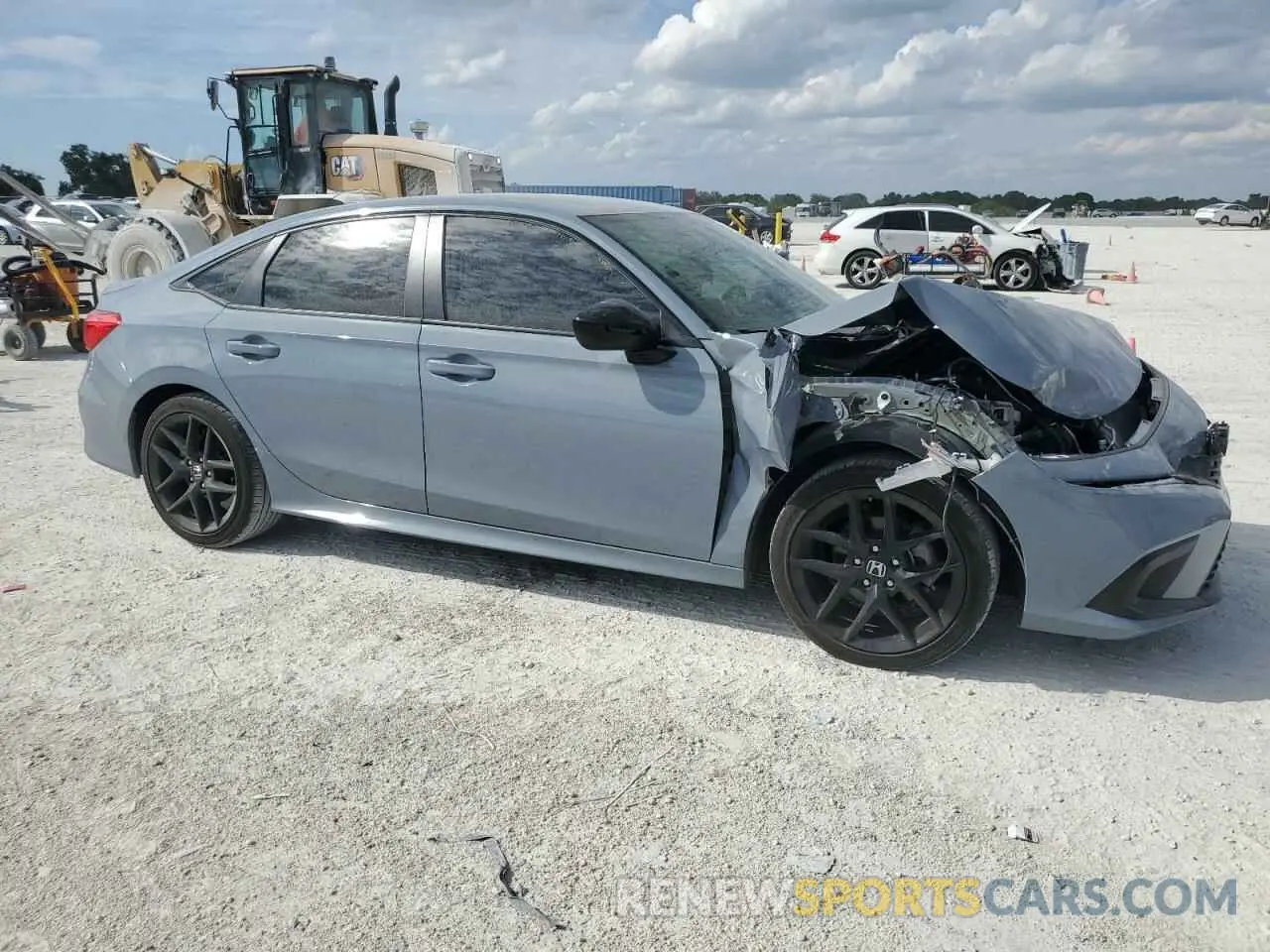 4 Photograph of a damaged car 2HGFE2F51RH588270 HONDA CIVIC 2024