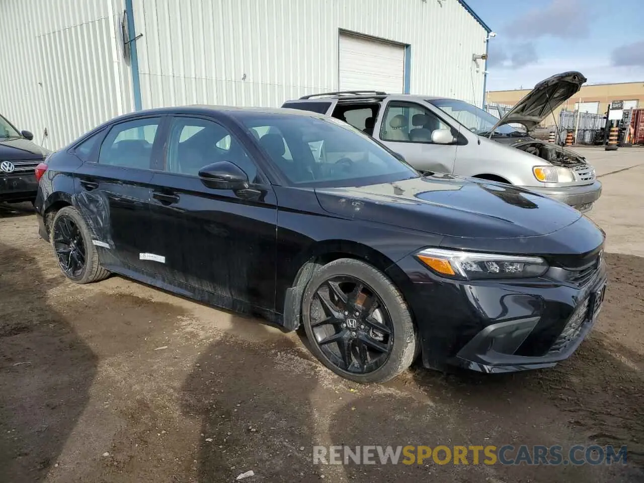 4 Photograph of a damaged car 2HGFE2F52RH117552 HONDA CIVIC 2024