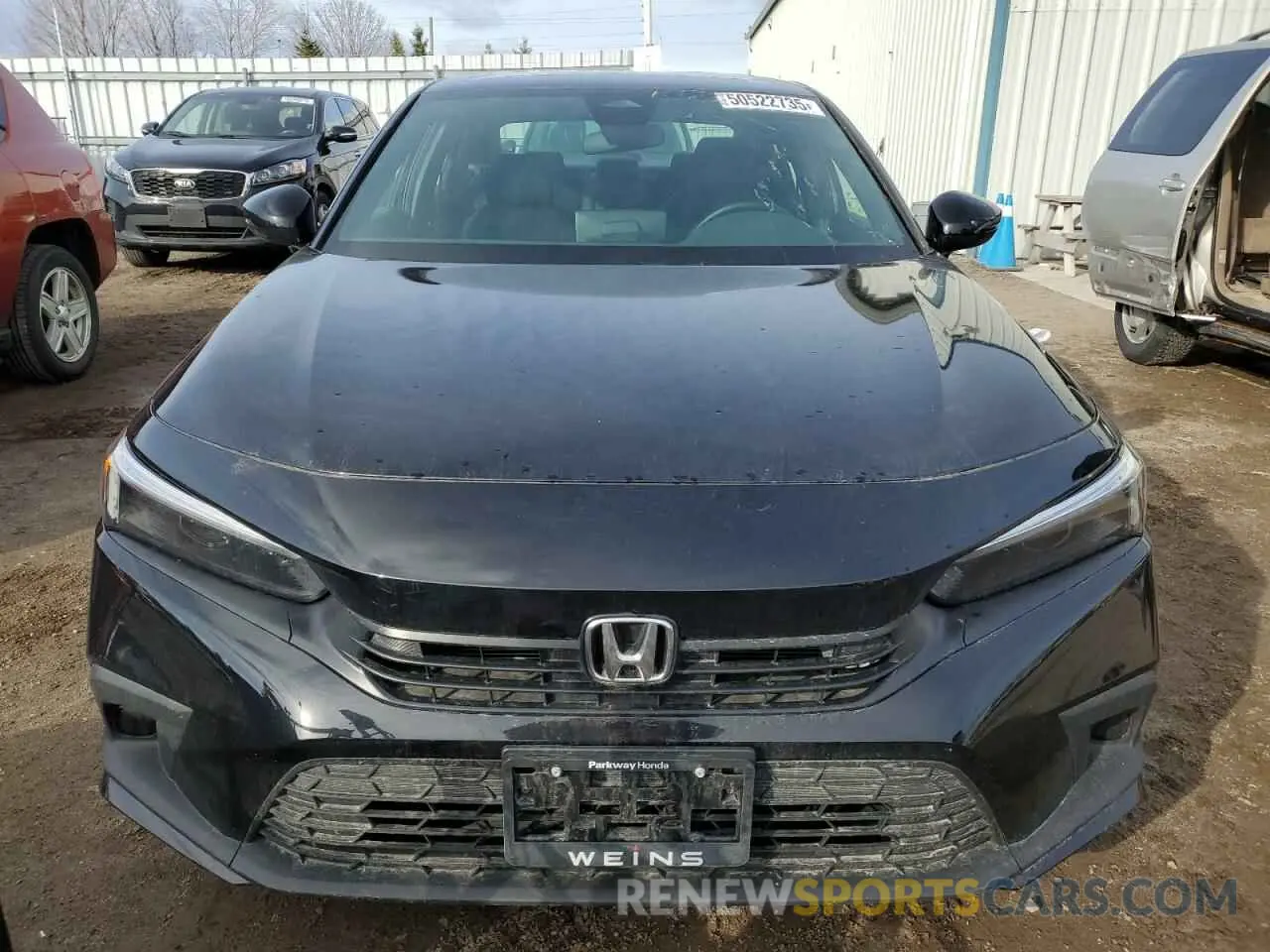 5 Photograph of a damaged car 2HGFE2F52RH117552 HONDA CIVIC 2024