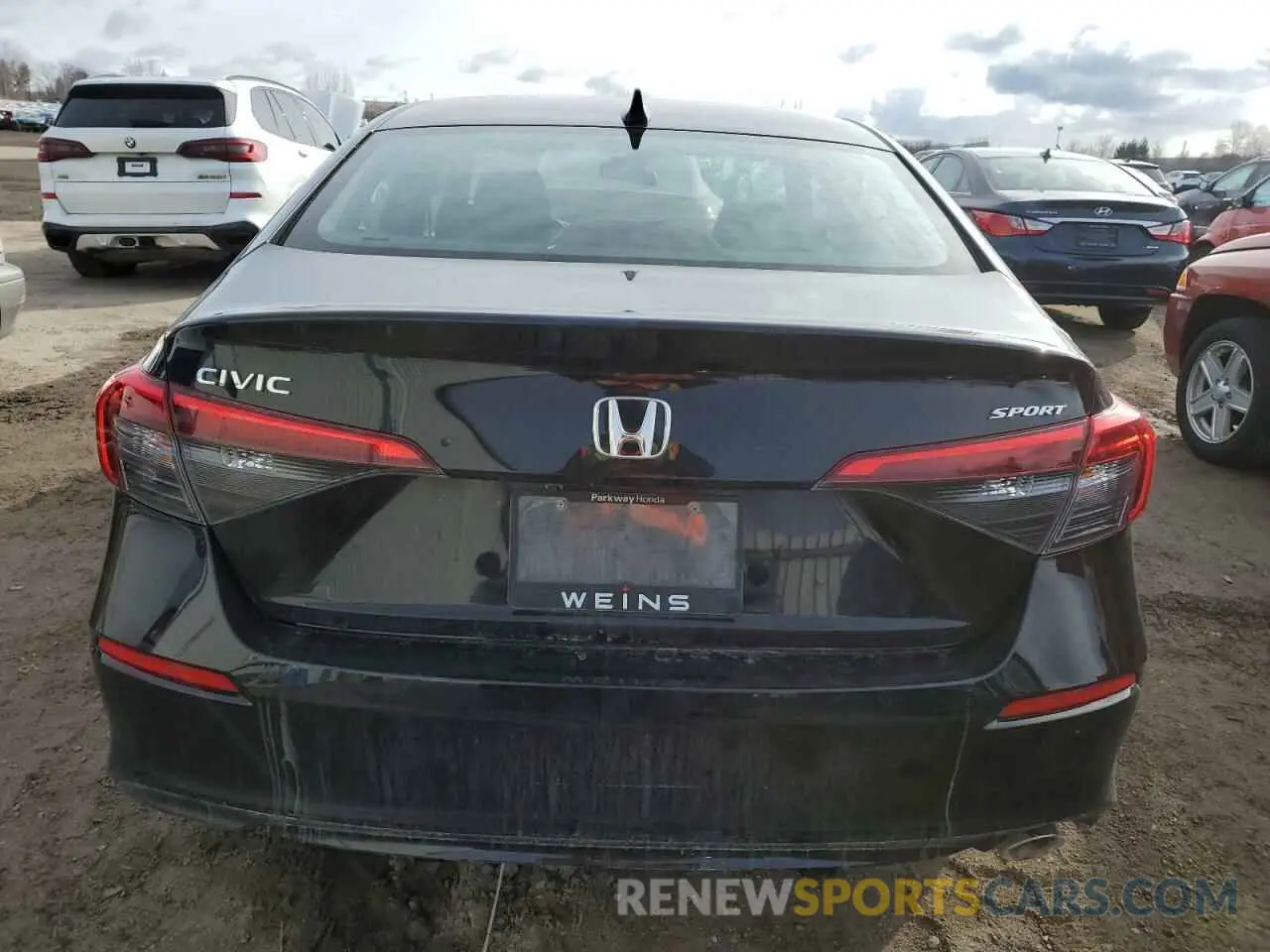 6 Photograph of a damaged car 2HGFE2F52RH117552 HONDA CIVIC 2024