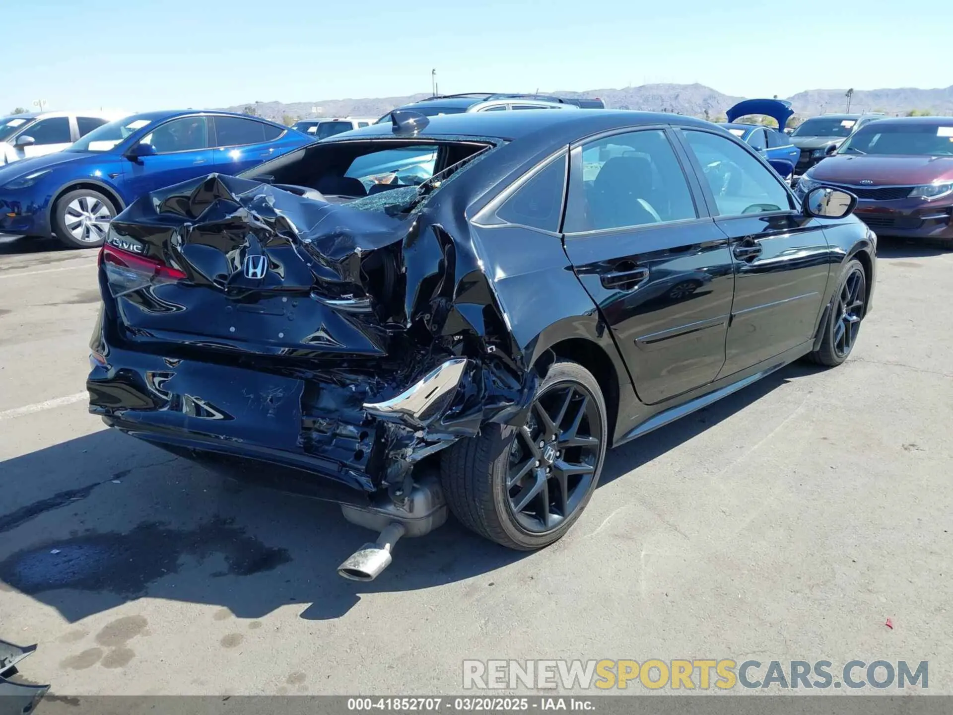 4 Photograph of a damaged car 2HGFE2F52RH511729 HONDA CIVIC 2024
