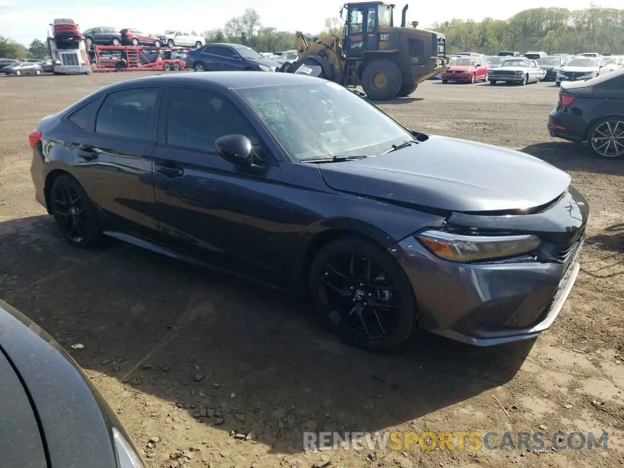 4 Photograph of a damaged car 2HGFE2F52RH523282 HONDA CIVIC 2024