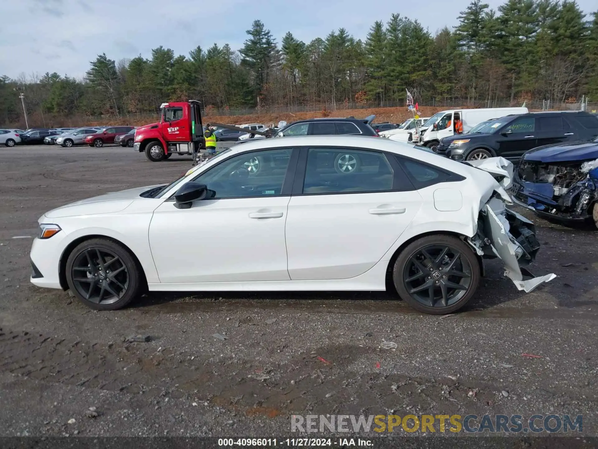 14 Photograph of a damaged car 2HGFE2F52RH526215 HONDA CIVIC 2024