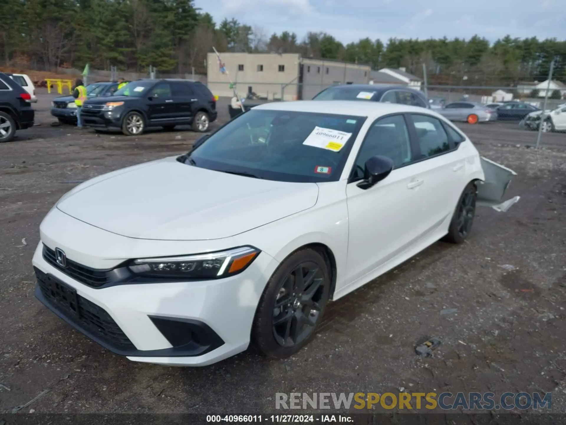 2 Photograph of a damaged car 2HGFE2F52RH526215 HONDA CIVIC 2024
