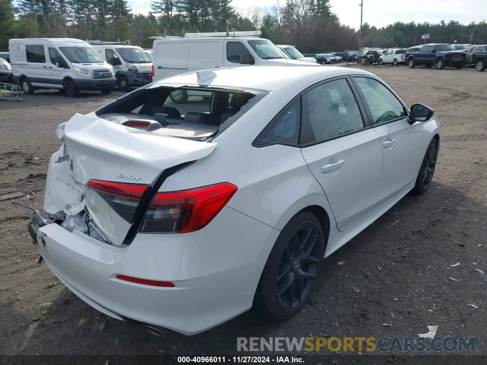 4 Photograph of a damaged car 2HGFE2F52RH526215 HONDA CIVIC 2024