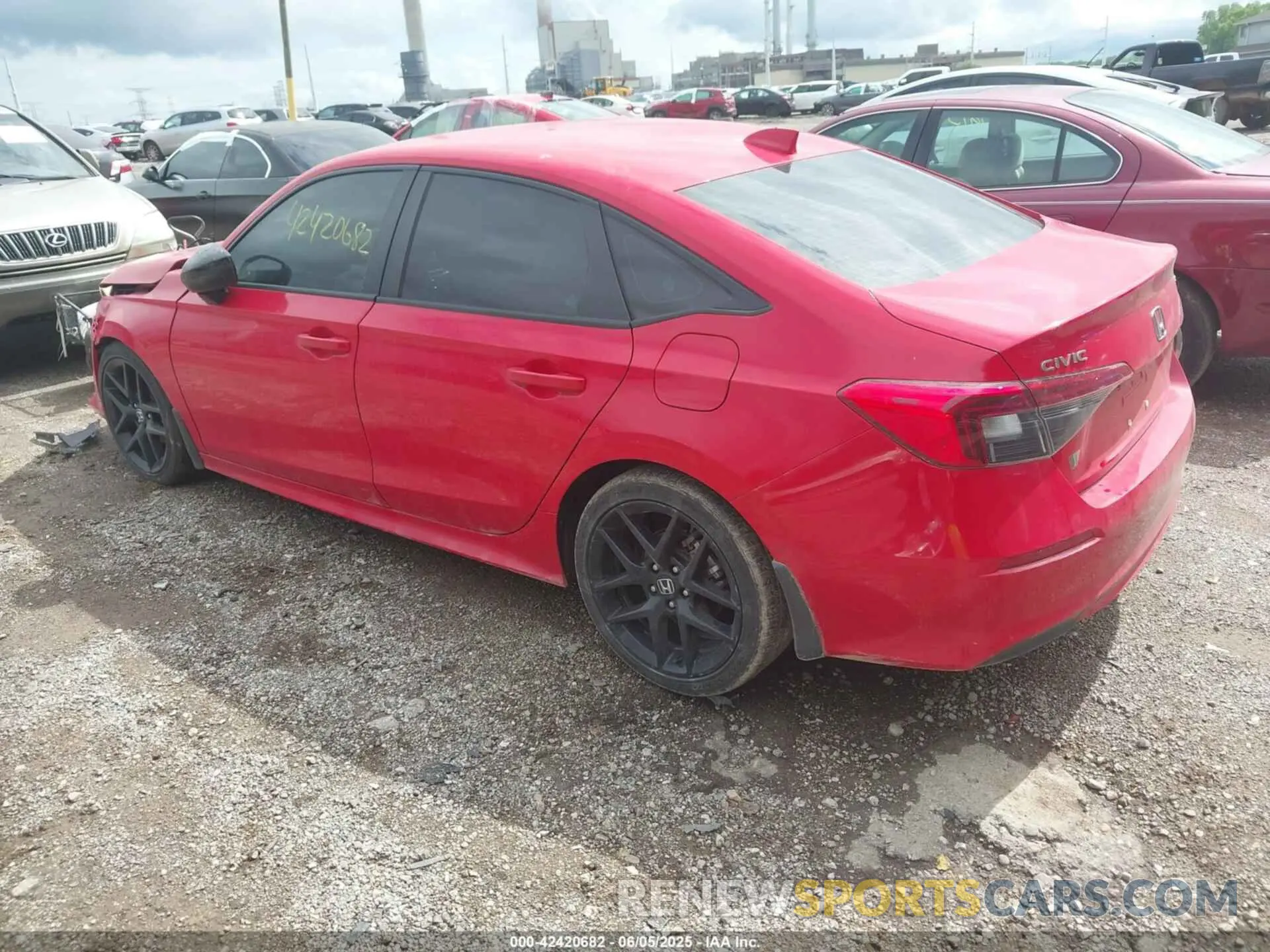 3 Photograph of a damaged car 2HGFE2F52RH530099 HONDA CIVIC 2024