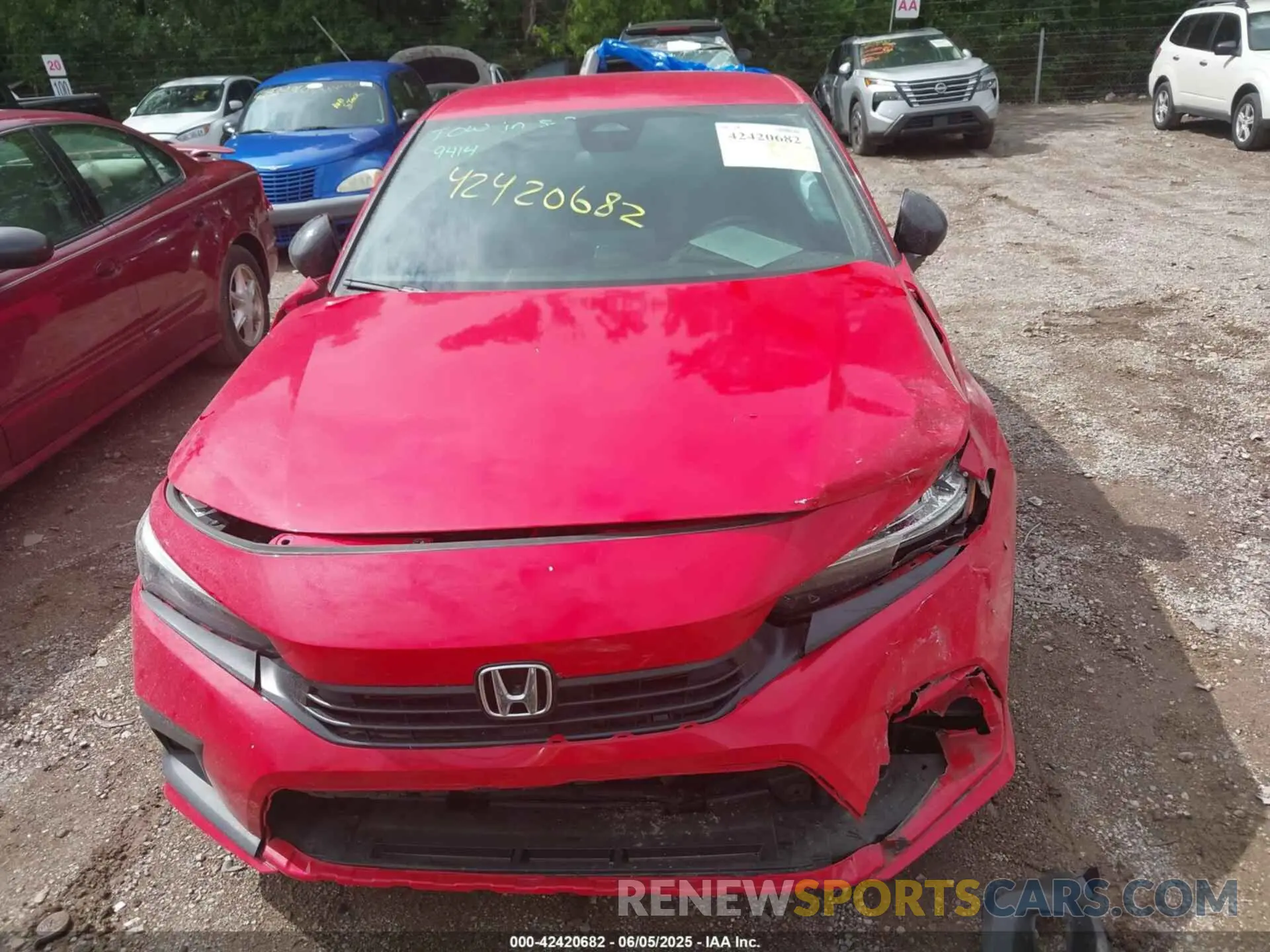 6 Photograph of a damaged car 2HGFE2F52RH530099 HONDA CIVIC 2024