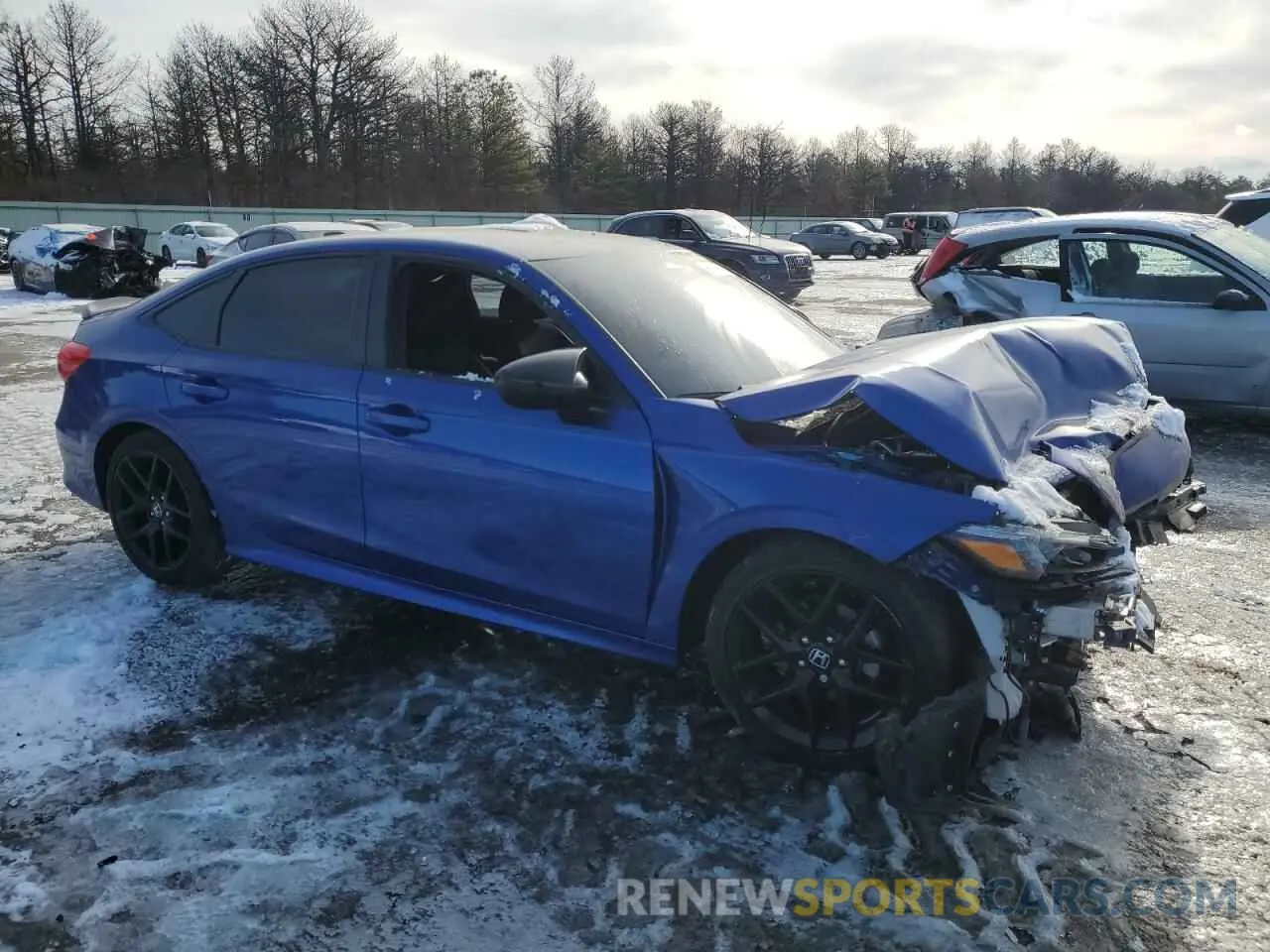 4 Photograph of a damaged car 2HGFE2F52RH534329 HONDA CIVIC 2024