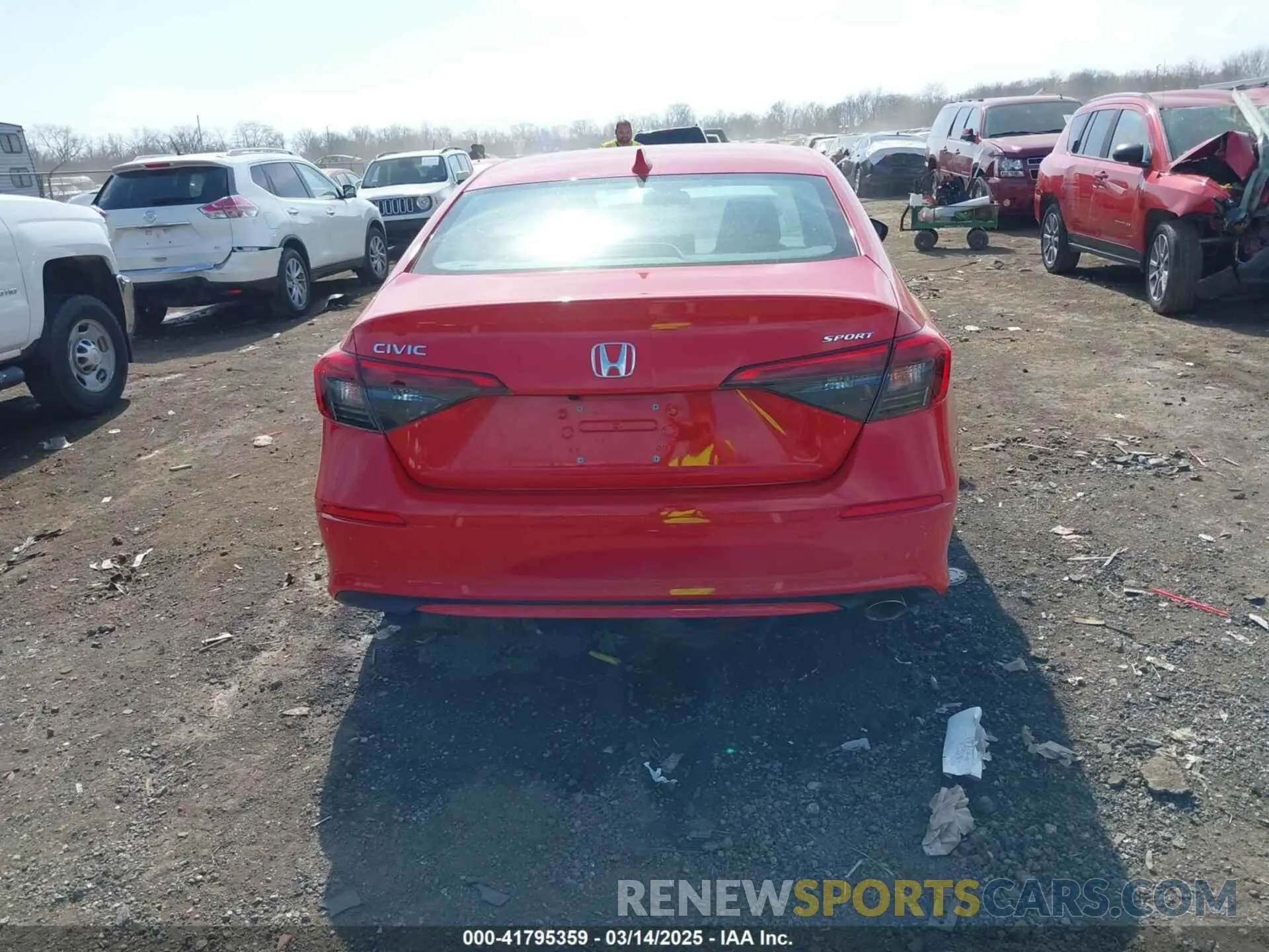 16 Photograph of a damaged car 2HGFE2F52RH540485 HONDA CIVIC 2024