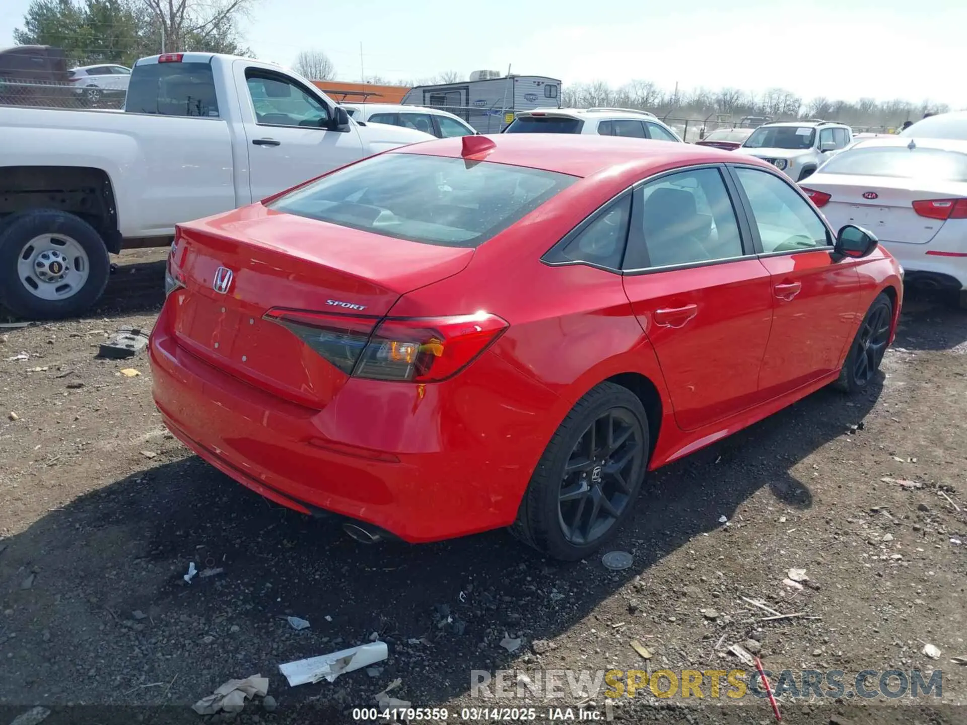 4 Photograph of a damaged car 2HGFE2F52RH540485 HONDA CIVIC 2024