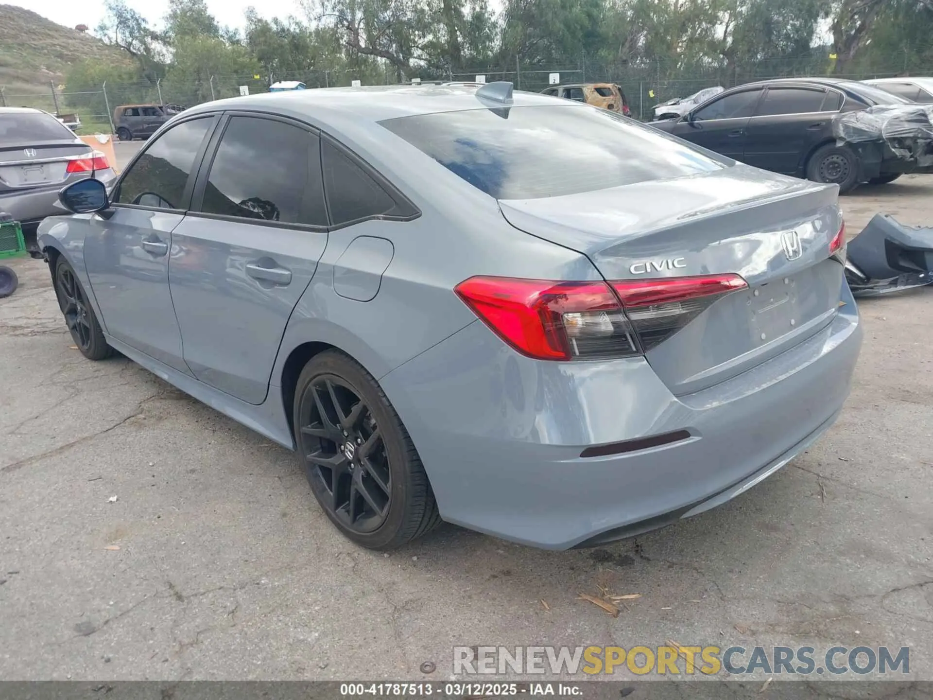 3 Photograph of a damaged car 2HGFE2F52RH543760 HONDA CIVIC 2024