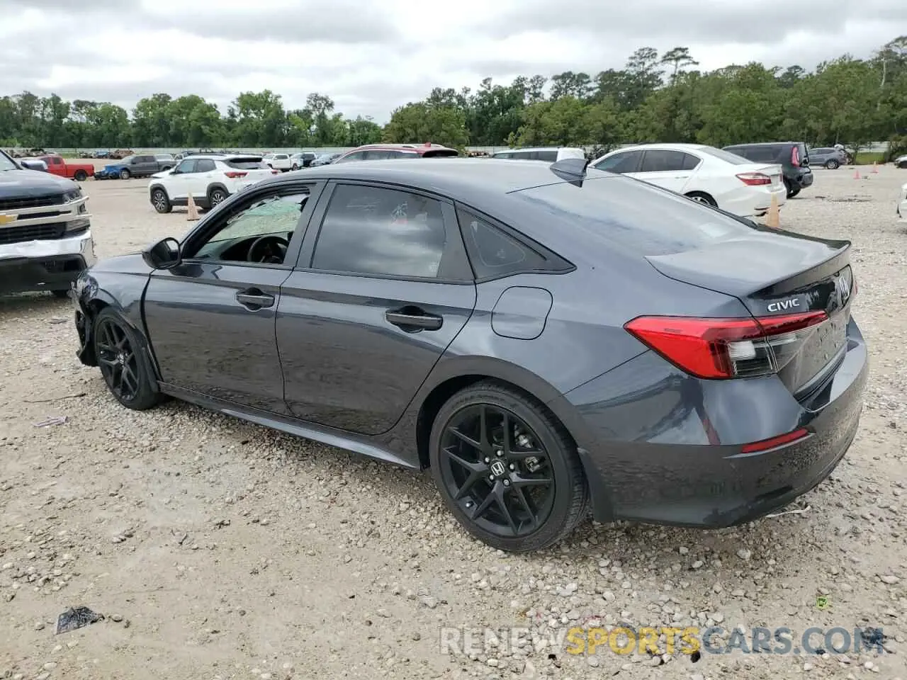 2 Photograph of a damaged car 2HGFE2F52RH546089 HONDA CIVIC 2024