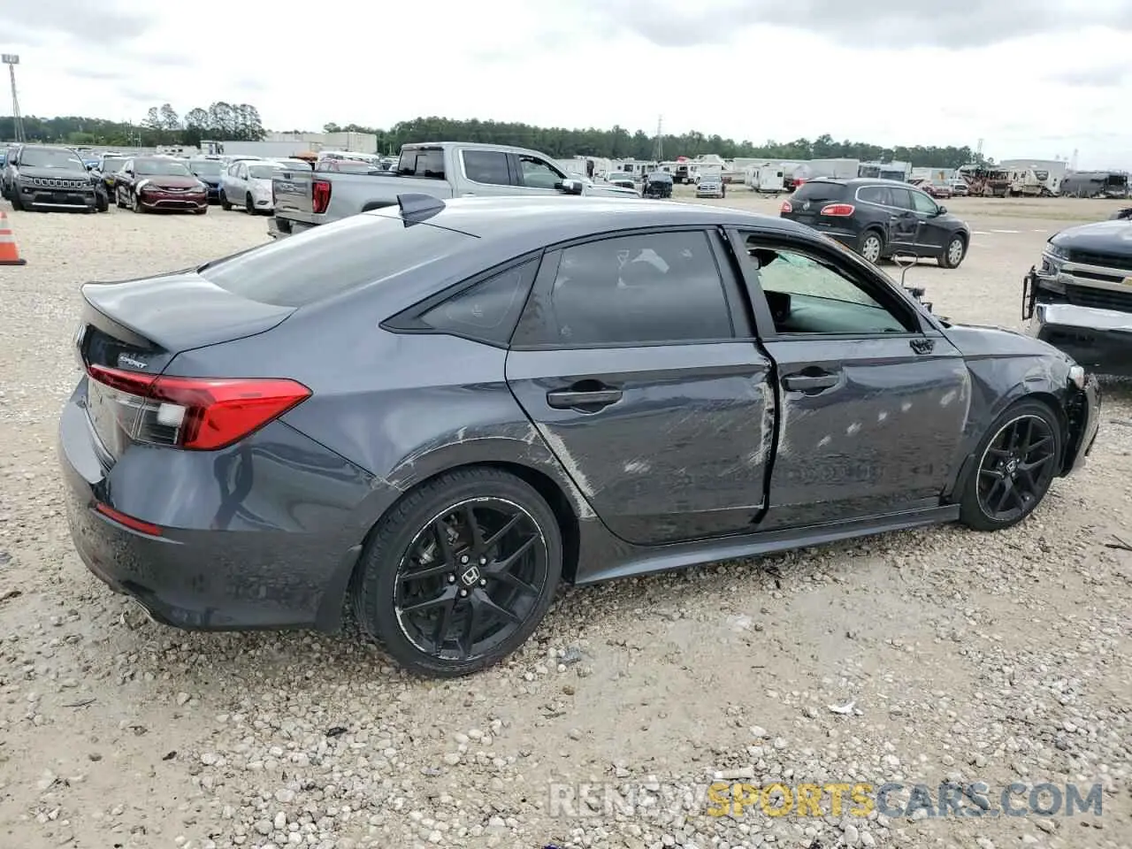 3 Photograph of a damaged car 2HGFE2F52RH546089 HONDA CIVIC 2024