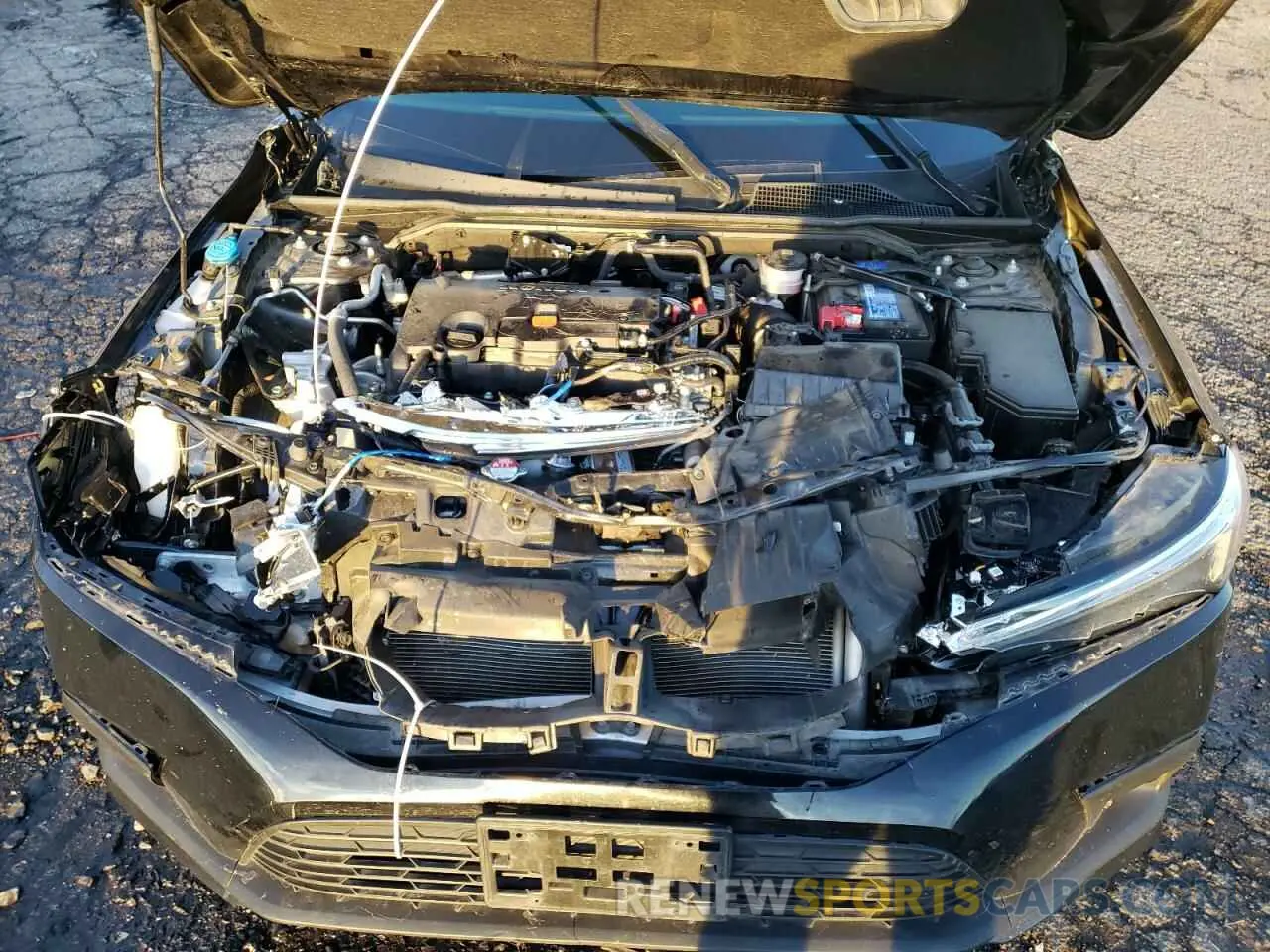 11 Photograph of a damaged car 2HGFE2F52RH548070 HONDA CIVIC 2024