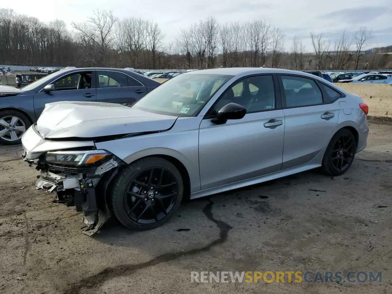 1 Photograph of a damaged car 2HGFE2F52RH557884 HONDA CIVIC 2024