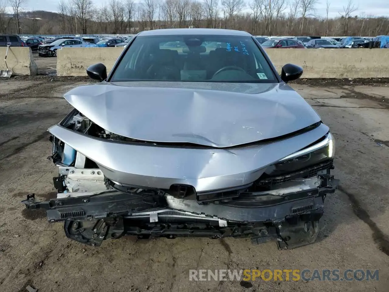 5 Photograph of a damaged car 2HGFE2F52RH557884 HONDA CIVIC 2024