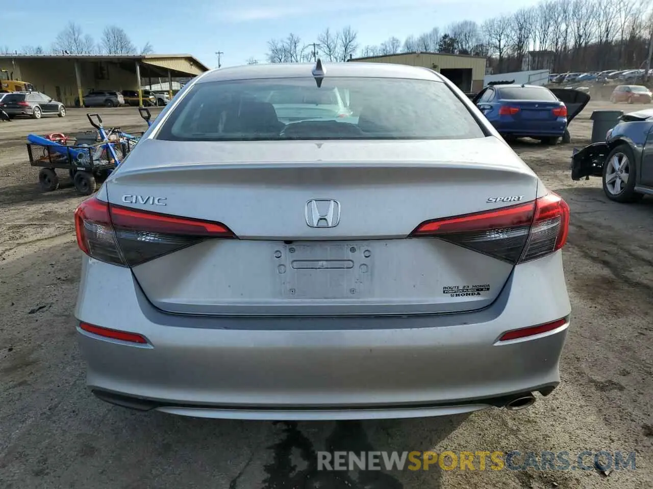 6 Photograph of a damaged car 2HGFE2F52RH557884 HONDA CIVIC 2024