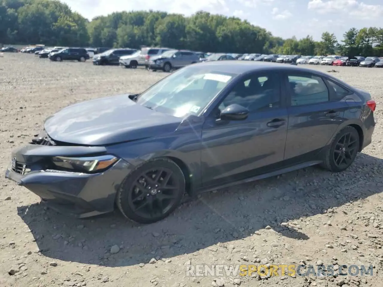 1 Photograph of a damaged car 2HGFE2F52RH567511 HONDA CIVIC 2024