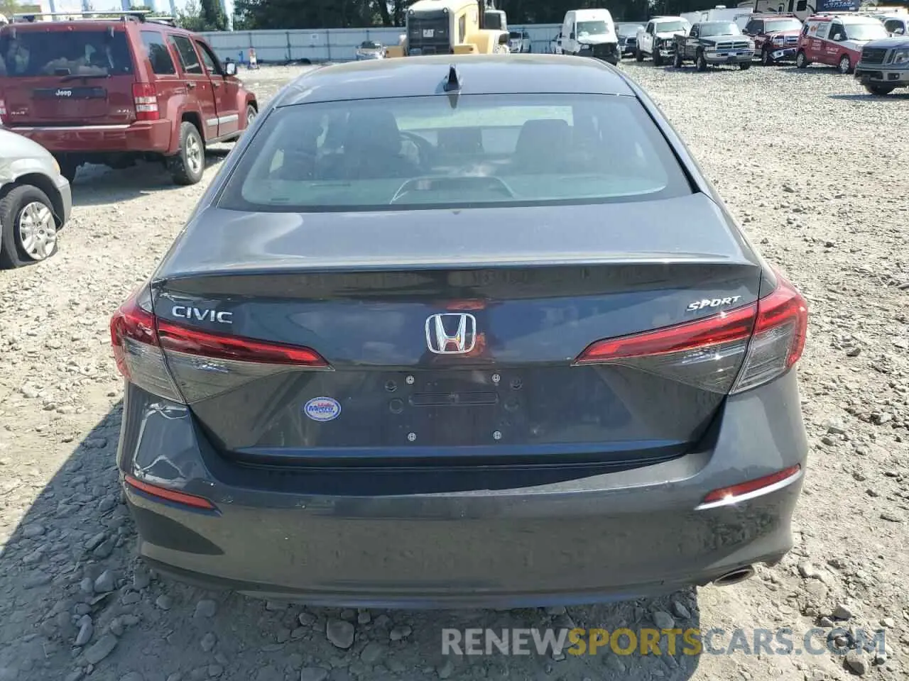 6 Photograph of a damaged car 2HGFE2F52RH567511 HONDA CIVIC 2024