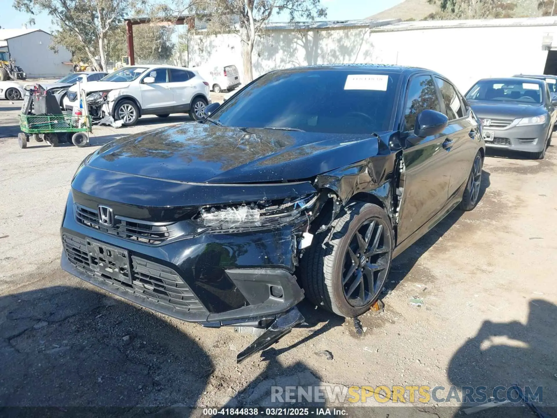 2 Photograph of a damaged car 2HGFE2F52RH572255 HONDA CIVIC 2024