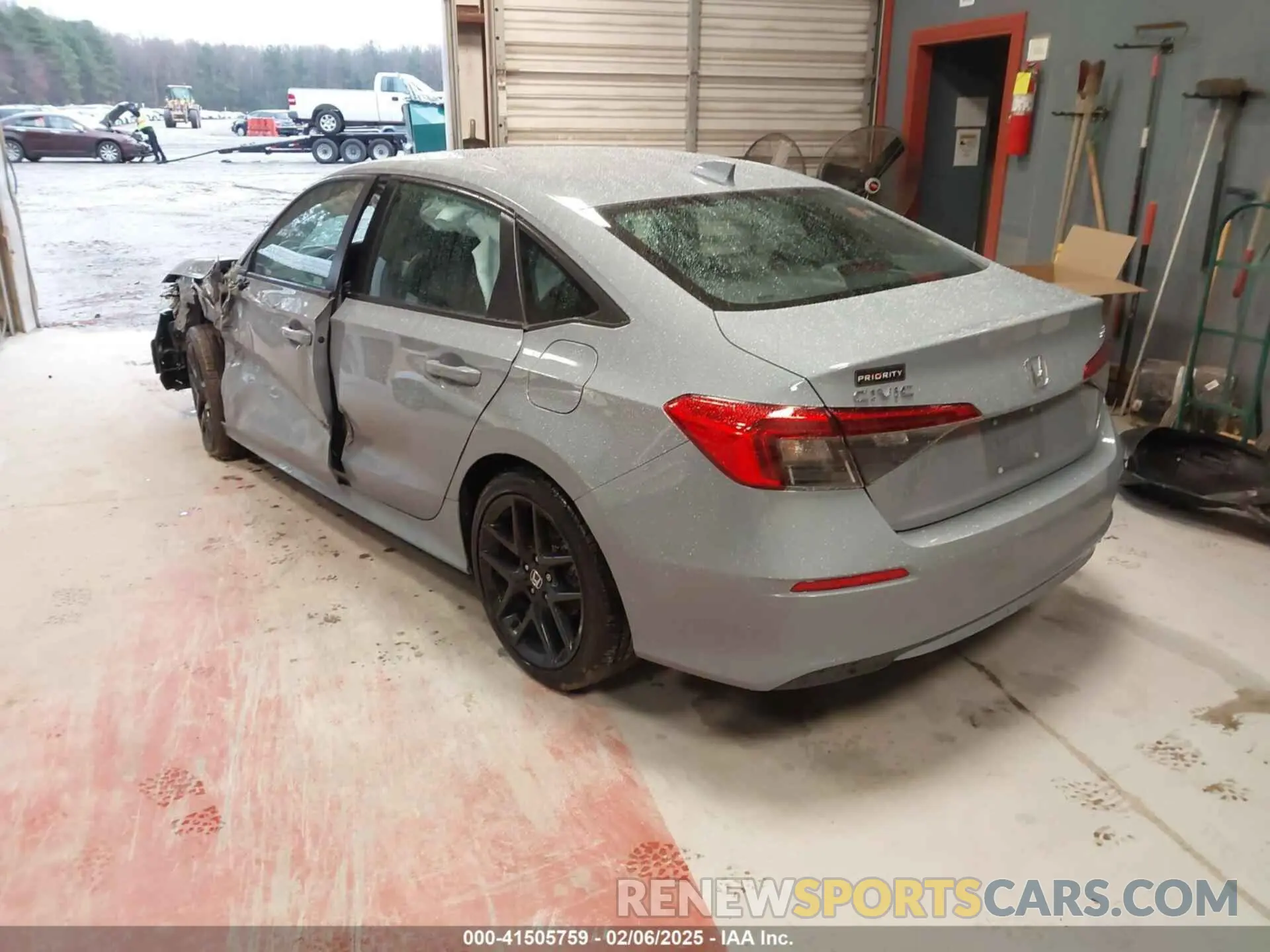 3 Photograph of a damaged car 2HGFE2F52RH577925 HONDA CIVIC 2024