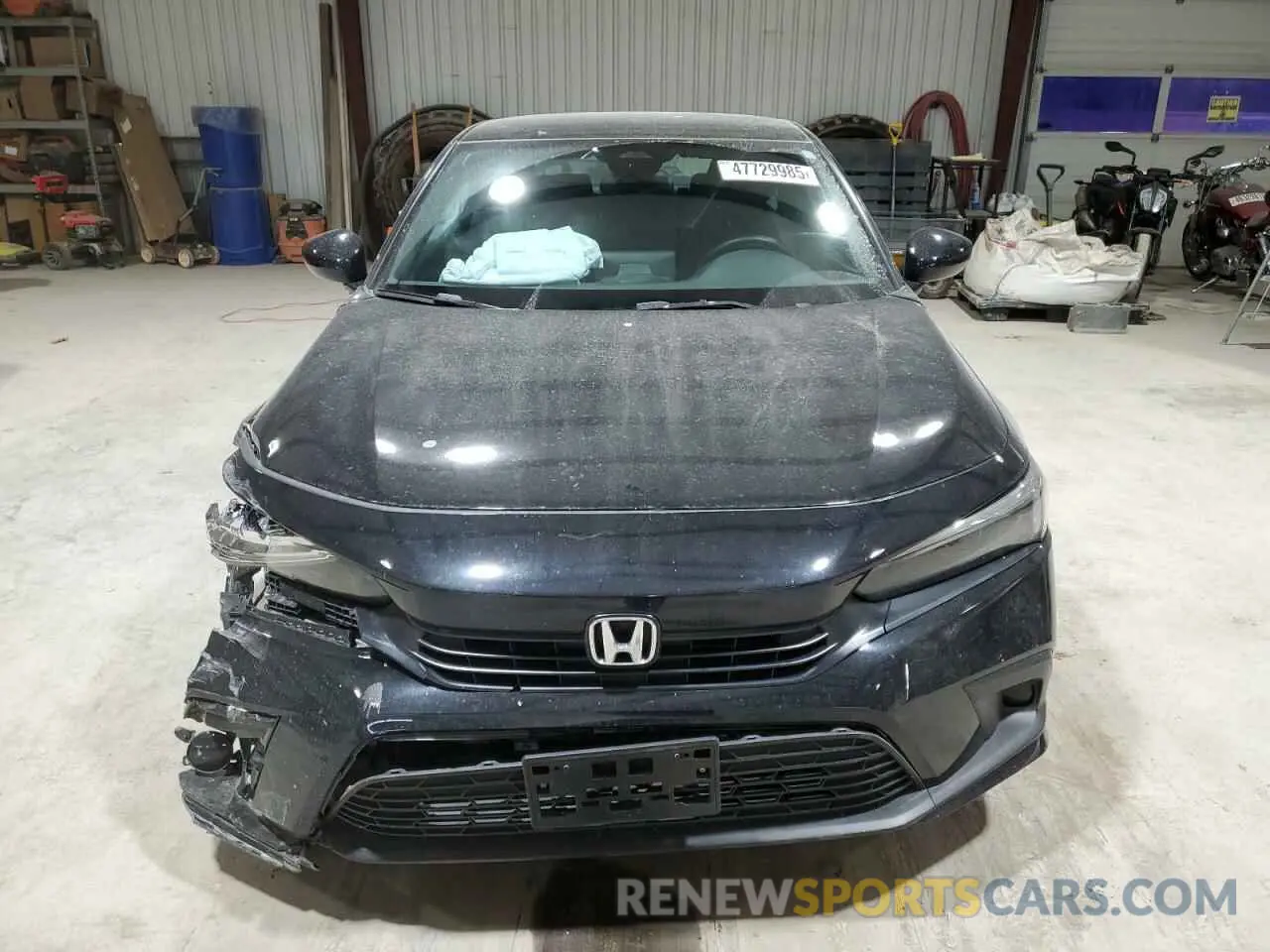 5 Photograph of a damaged car 2HGFE2F52RH592537 HONDA CIVIC 2024