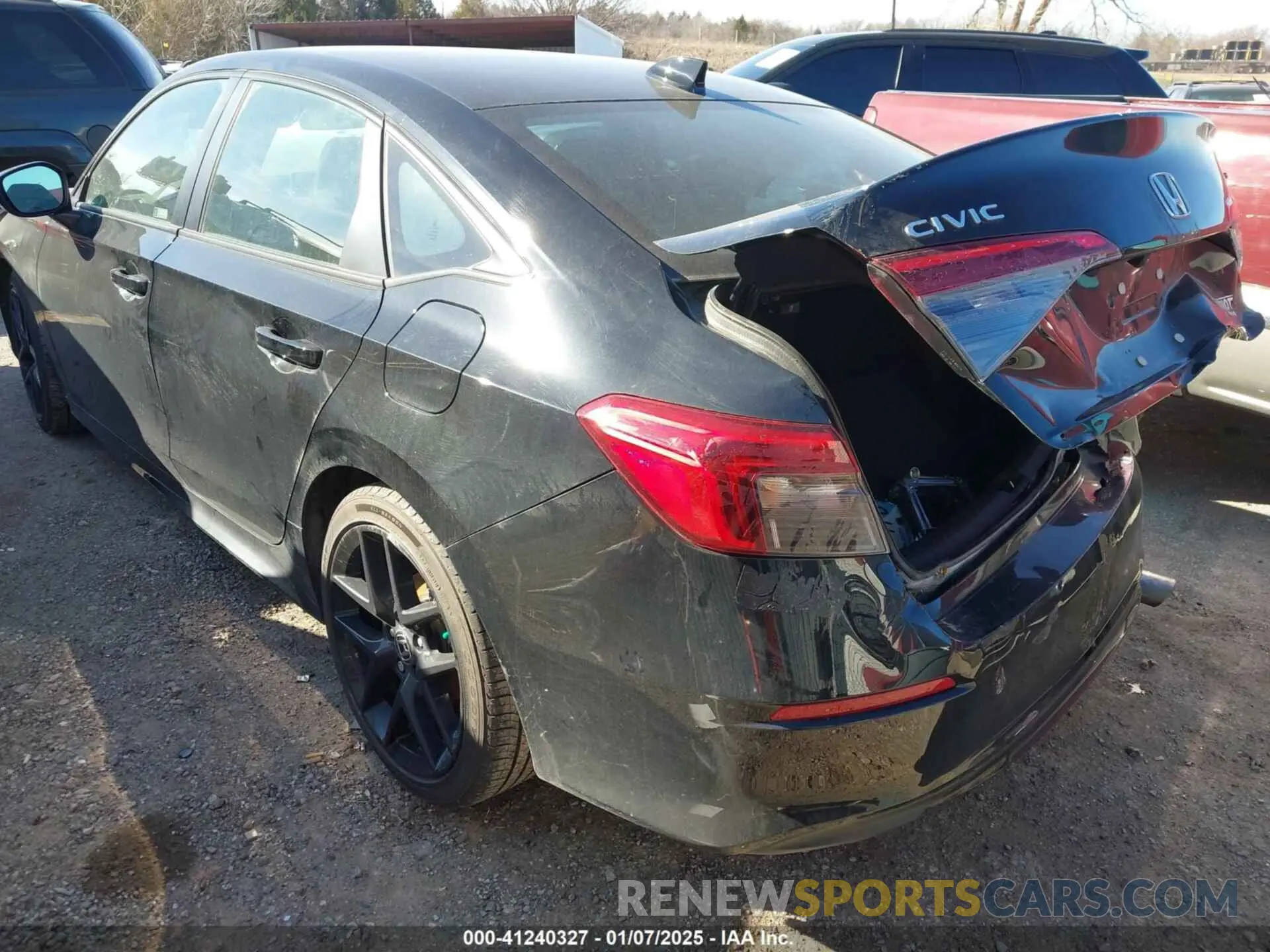 3 Photograph of a damaged car 2HGFE2F53RH507866 HONDA CIVIC 2024