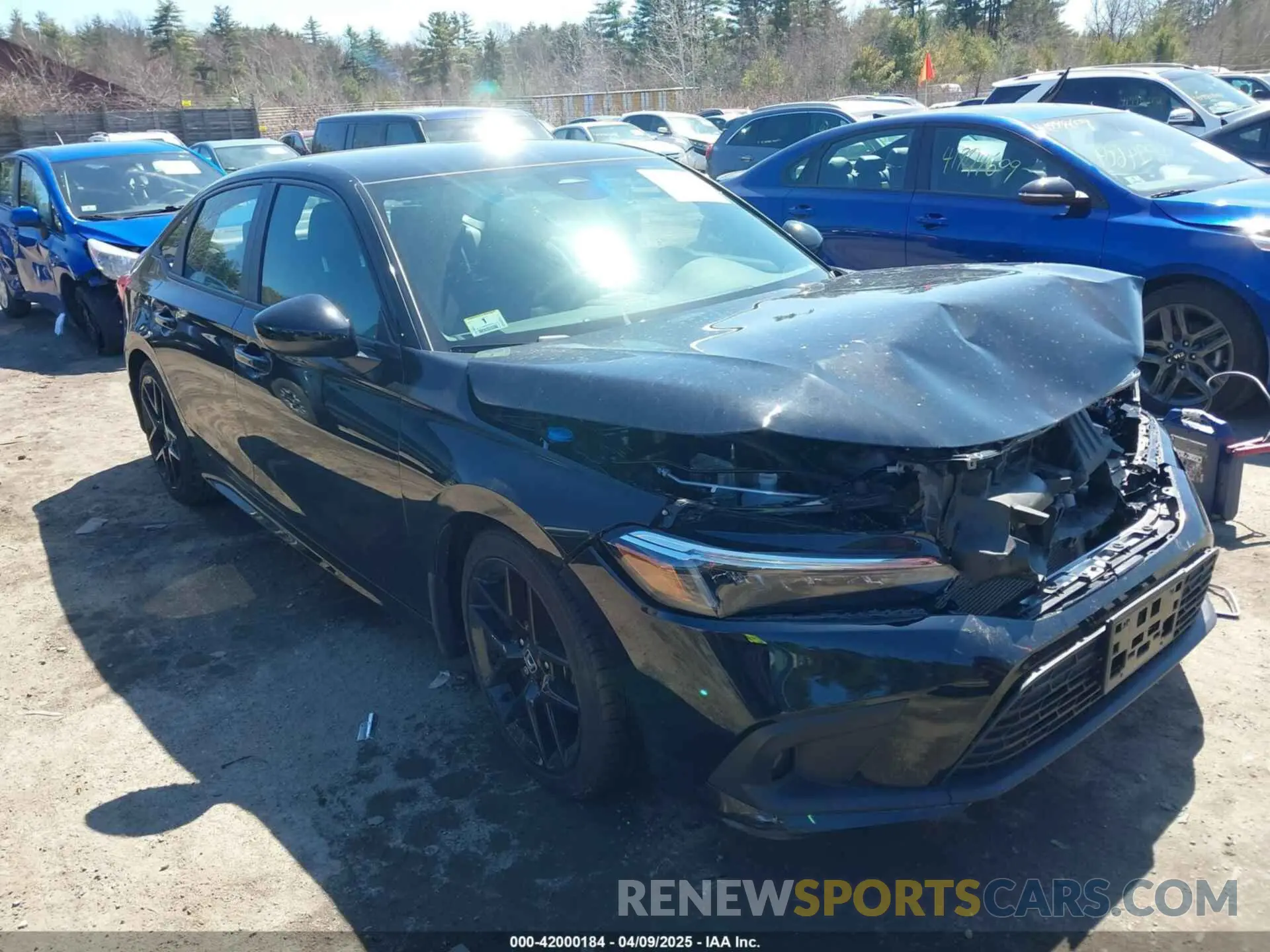 13 Photograph of a damaged car 2HGFE2F53RH523887 HONDA CIVIC 2024