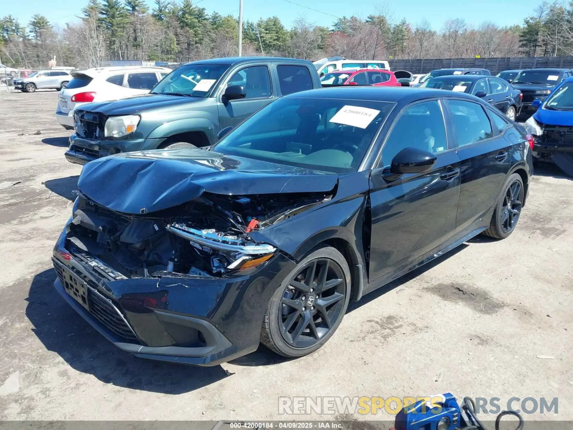 2 Photograph of a damaged car 2HGFE2F53RH523887 HONDA CIVIC 2024
