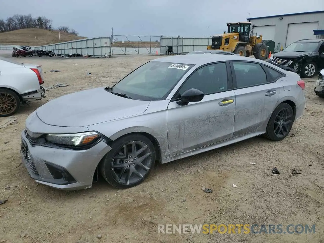 1 Photograph of a damaged car 2HGFE2F53RH533254 HONDA CIVIC 2024