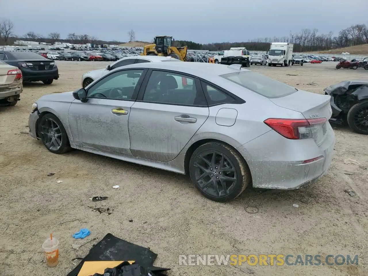 2 Photograph of a damaged car 2HGFE2F53RH533254 HONDA CIVIC 2024