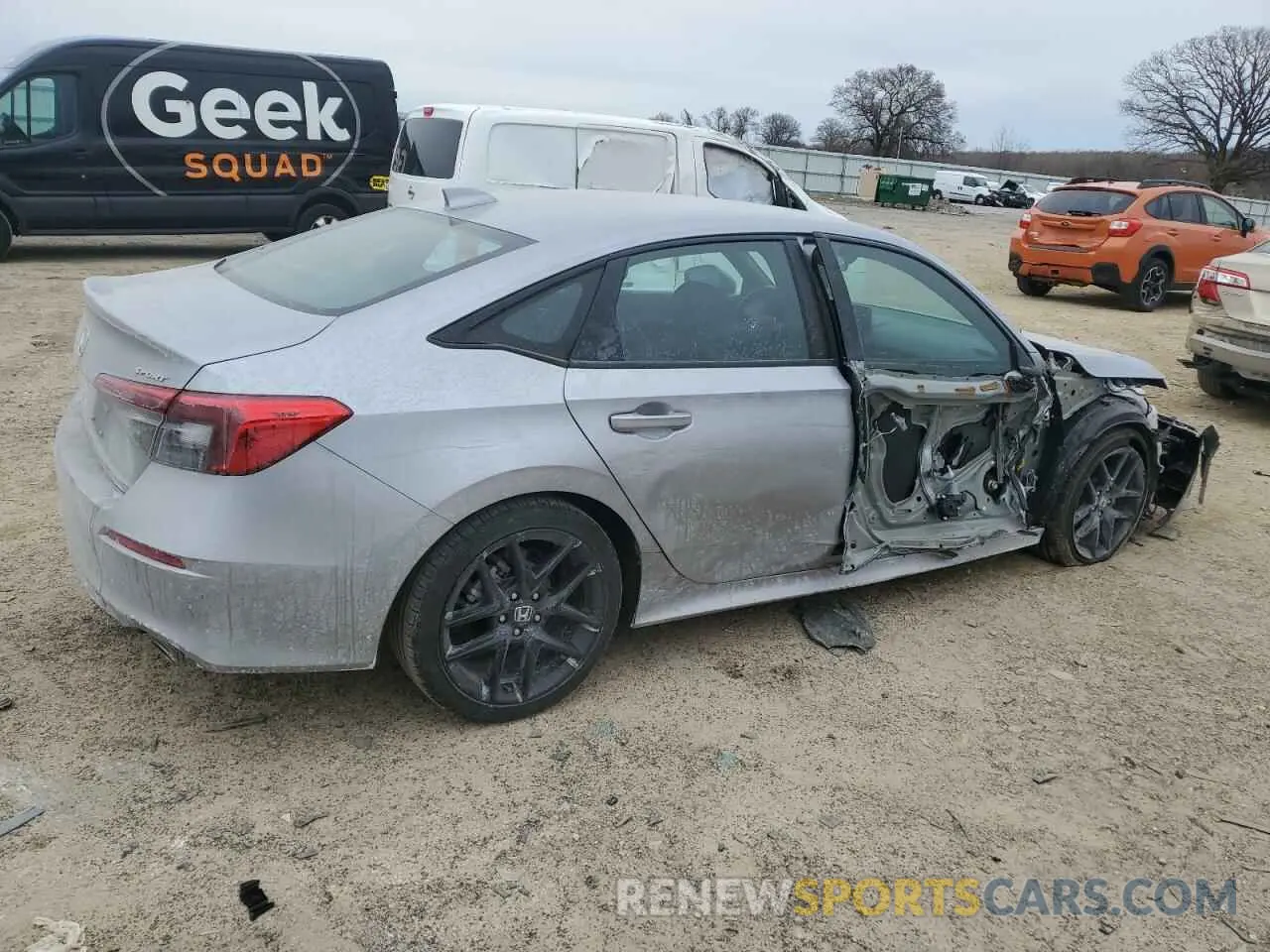 3 Photograph of a damaged car 2HGFE2F53RH533254 HONDA CIVIC 2024
