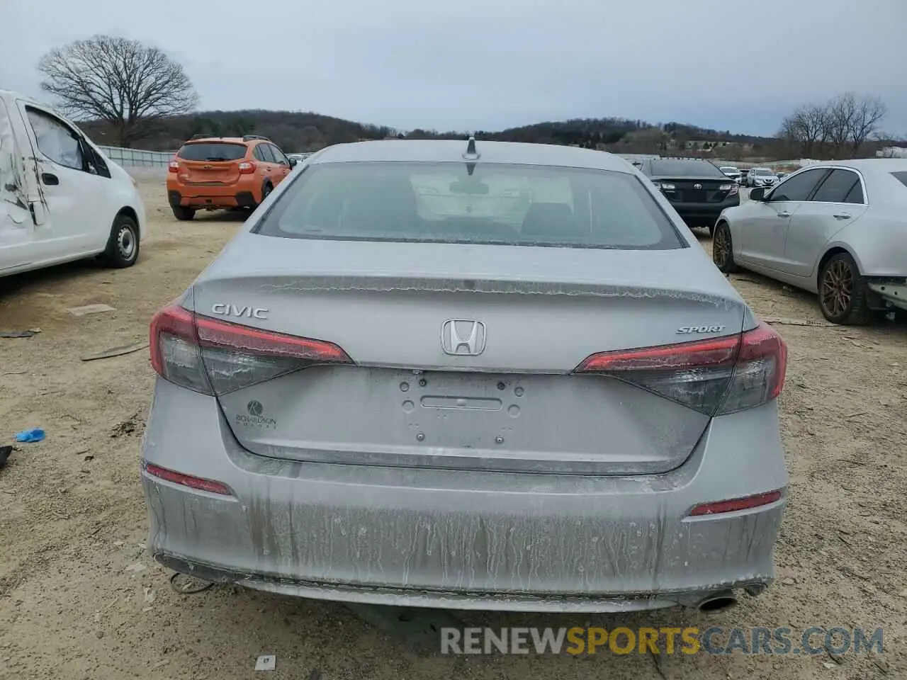 6 Photograph of a damaged car 2HGFE2F53RH533254 HONDA CIVIC 2024