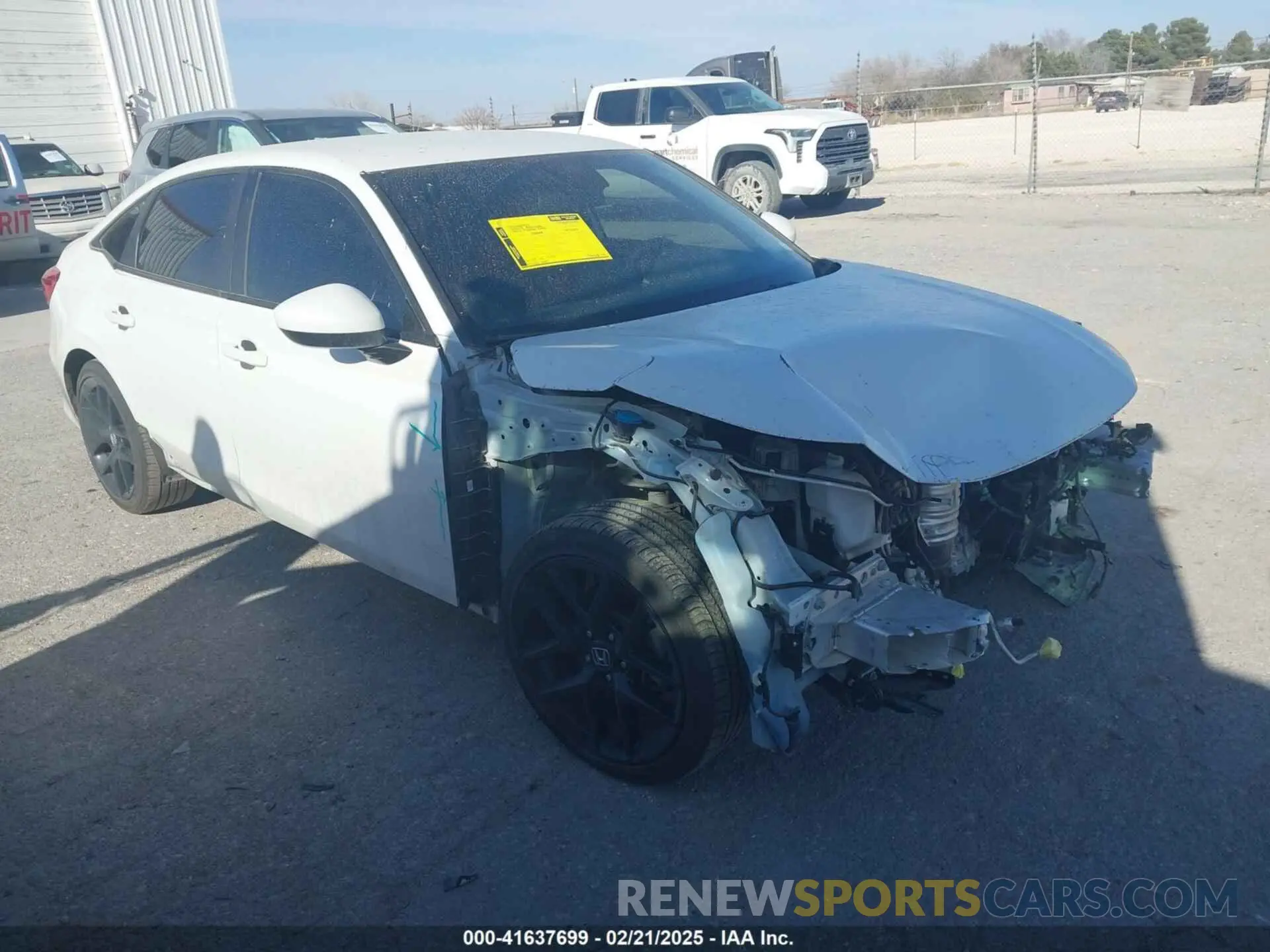 1 Photograph of a damaged car 2HGFE2F53RH536087 HONDA CIVIC 2024