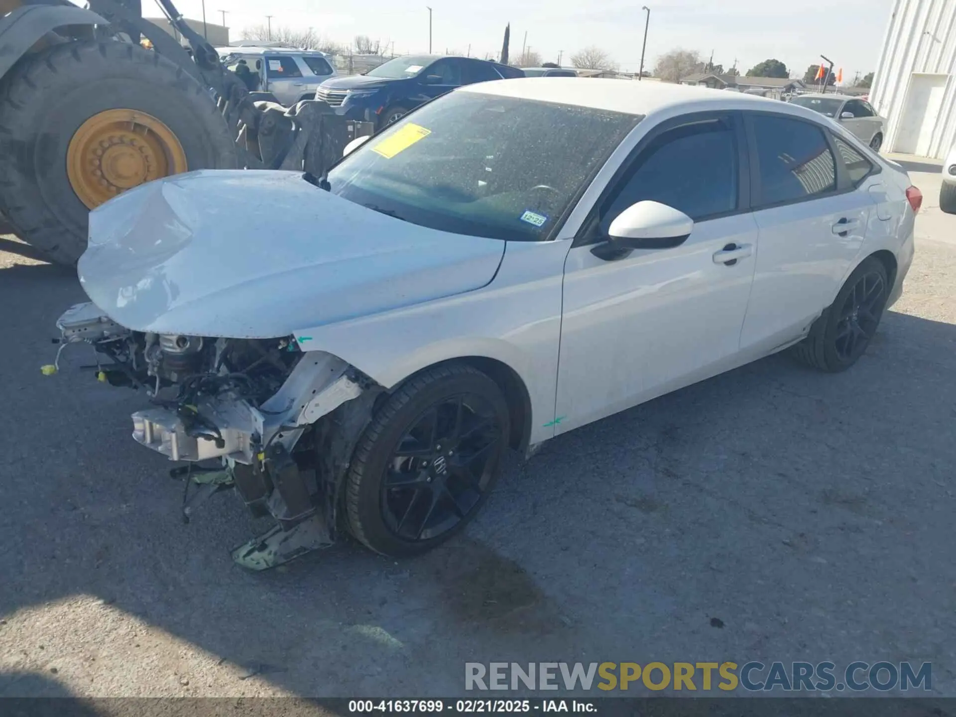 2 Photograph of a damaged car 2HGFE2F53RH536087 HONDA CIVIC 2024