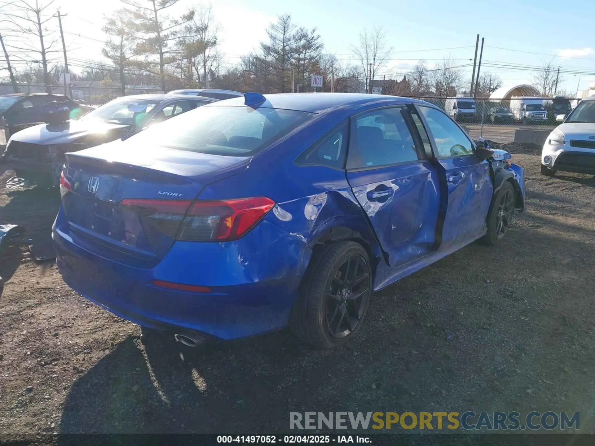 4 Photograph of a damaged car 2HGFE2F53RH540009 HONDA CIVIC 2024