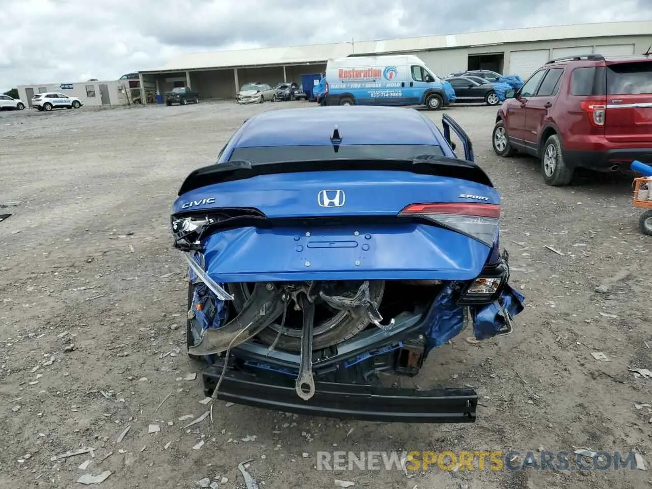 6 Photograph of a damaged car 2HGFE2F53RH542570 HONDA CIVIC 2024