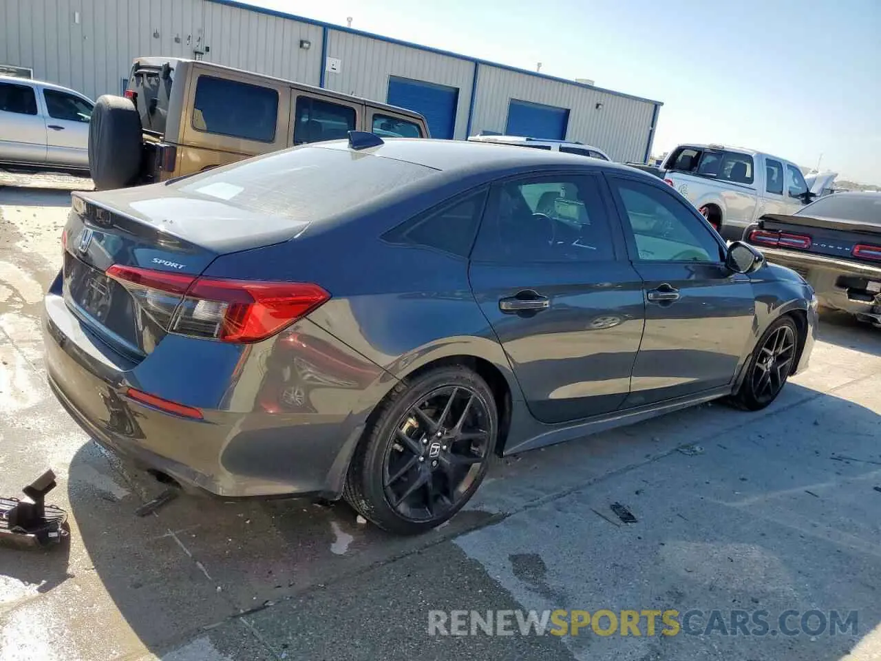 3 Photograph of a damaged car 2HGFE2F53RH548529 HONDA CIVIC 2024