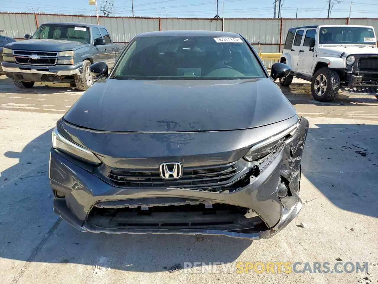 5 Photograph of a damaged car 2HGFE2F53RH548529 HONDA CIVIC 2024