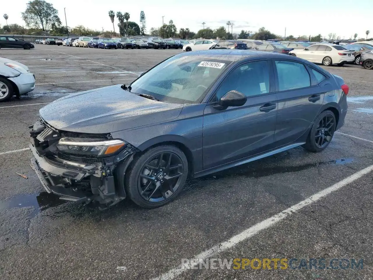 1 Photograph of a damaged car 2HGFE2F53RH548532 HONDA CIVIC 2024