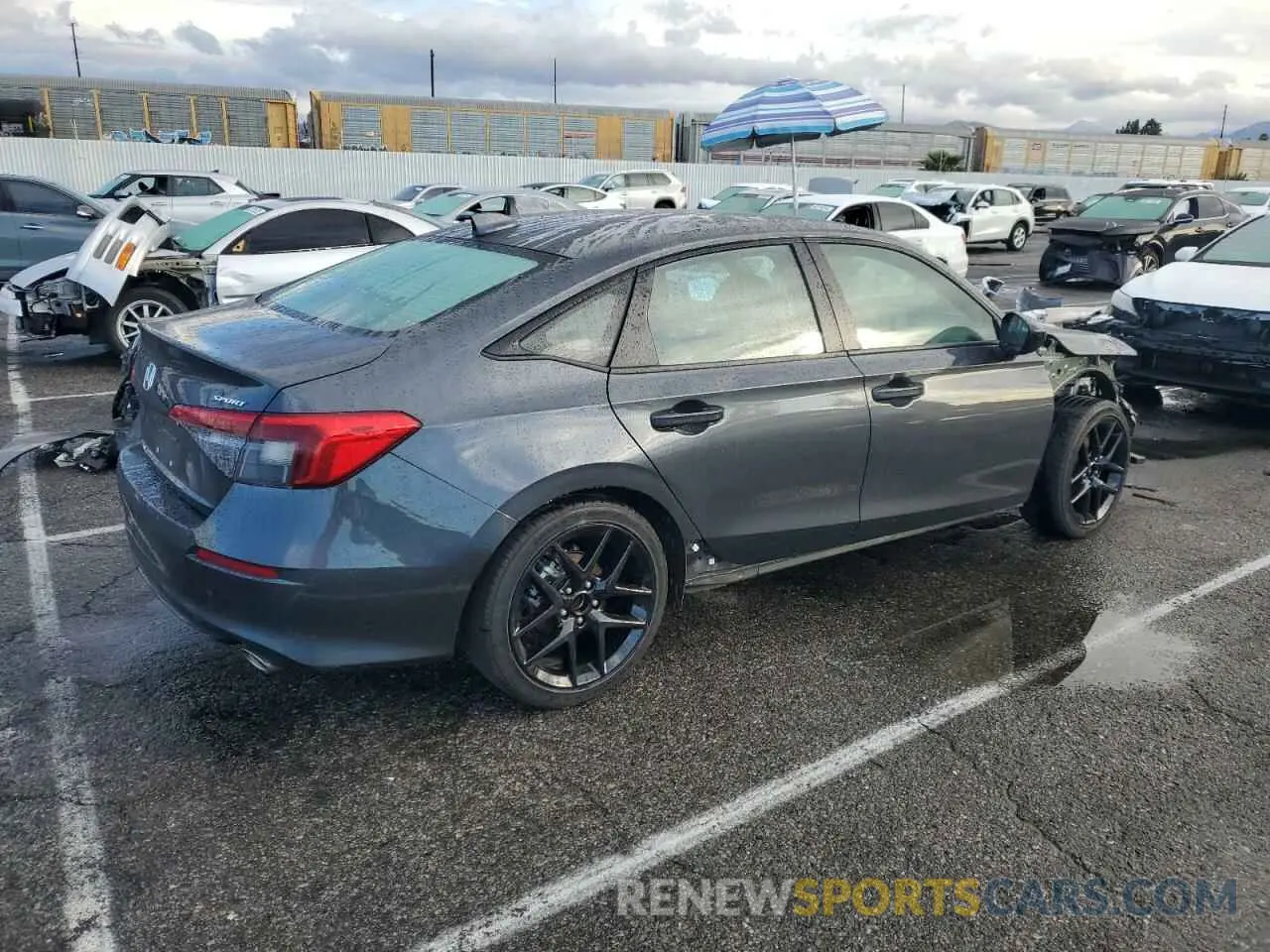 3 Photograph of a damaged car 2HGFE2F53RH548532 HONDA CIVIC 2024