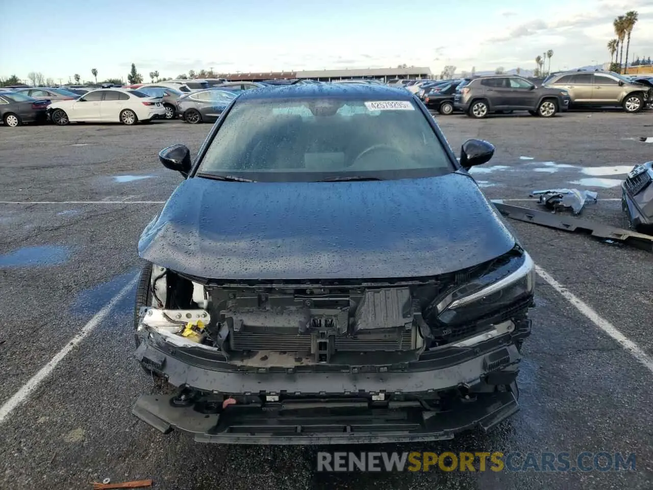 5 Photograph of a damaged car 2HGFE2F53RH548532 HONDA CIVIC 2024